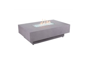 Faux Concrete Fire Table