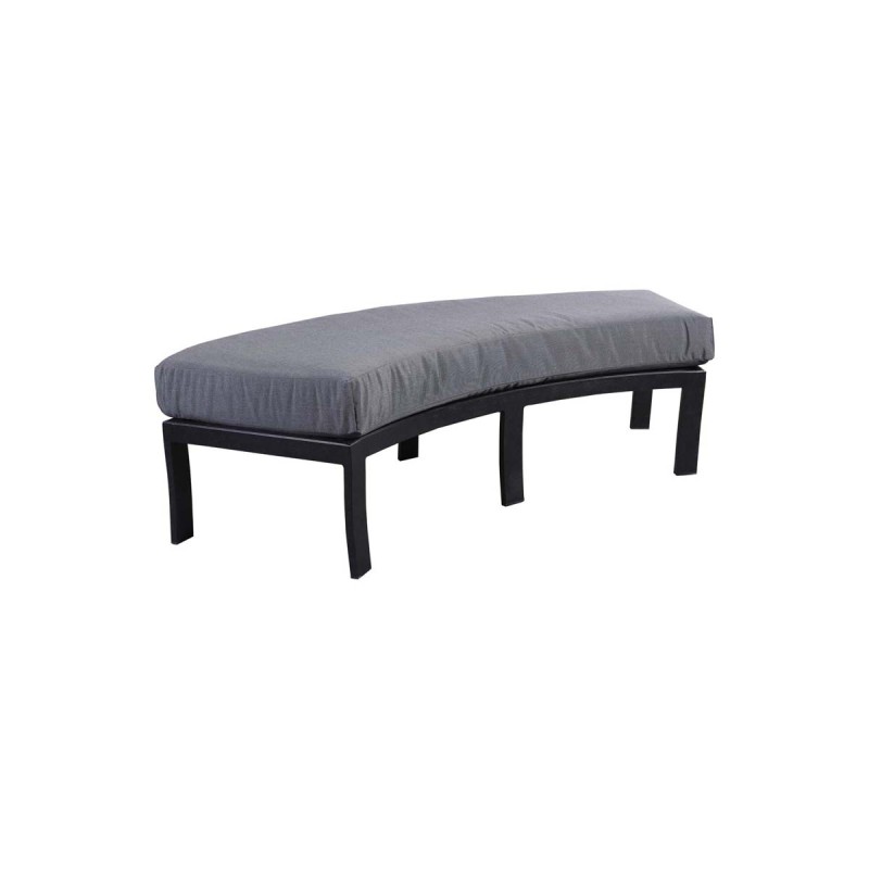 Curved Bench Ottoman