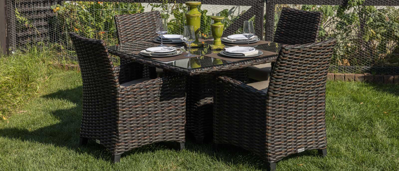 Kampala Woven Dining Collection